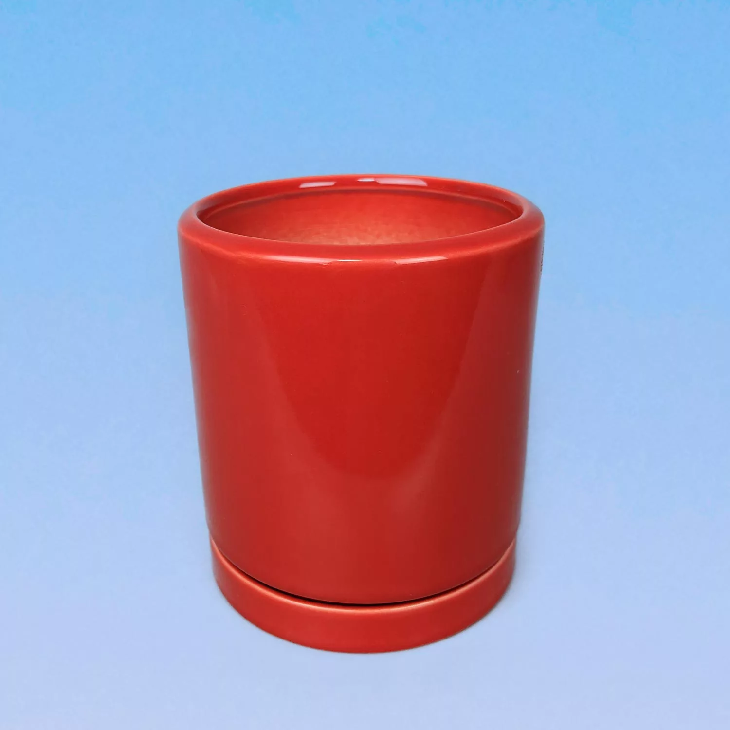 Керамический горшок Ницца D13, Красный