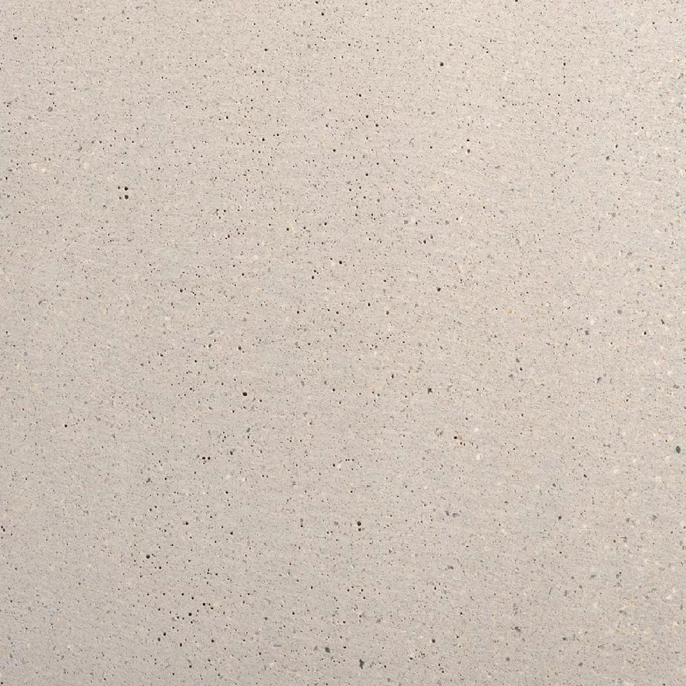 Кашпо TREEZ Effectory Beton - Низкая чаша, Белый песок