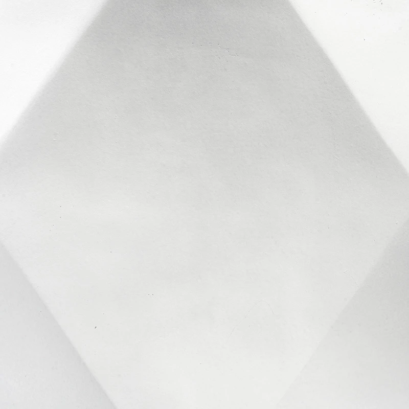 Кашпо TREEZ ERGO Rombo - Низкая чаша-многогранник, Белый камень